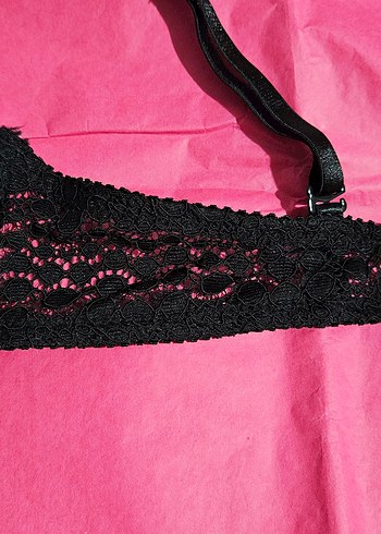 Siyah Dantel Goth Gotik Sütyen 80B - Görsel 8