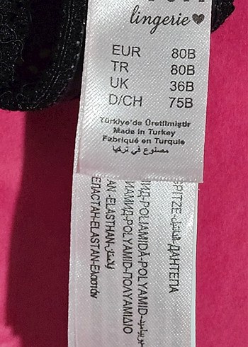 Siyah Dantel Goth Gotik Sütyen 80B - Görsel 4