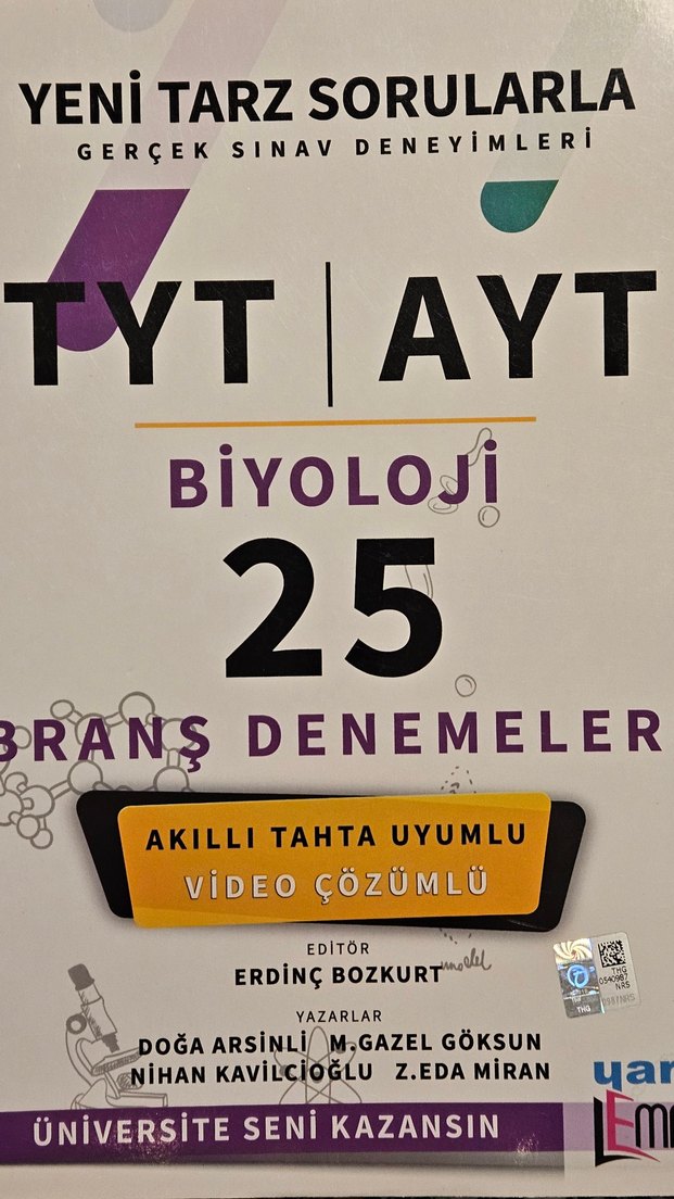 Tyt Ayt Fizik Kimya Biyoloji Set 8 kitap - Görsel 2