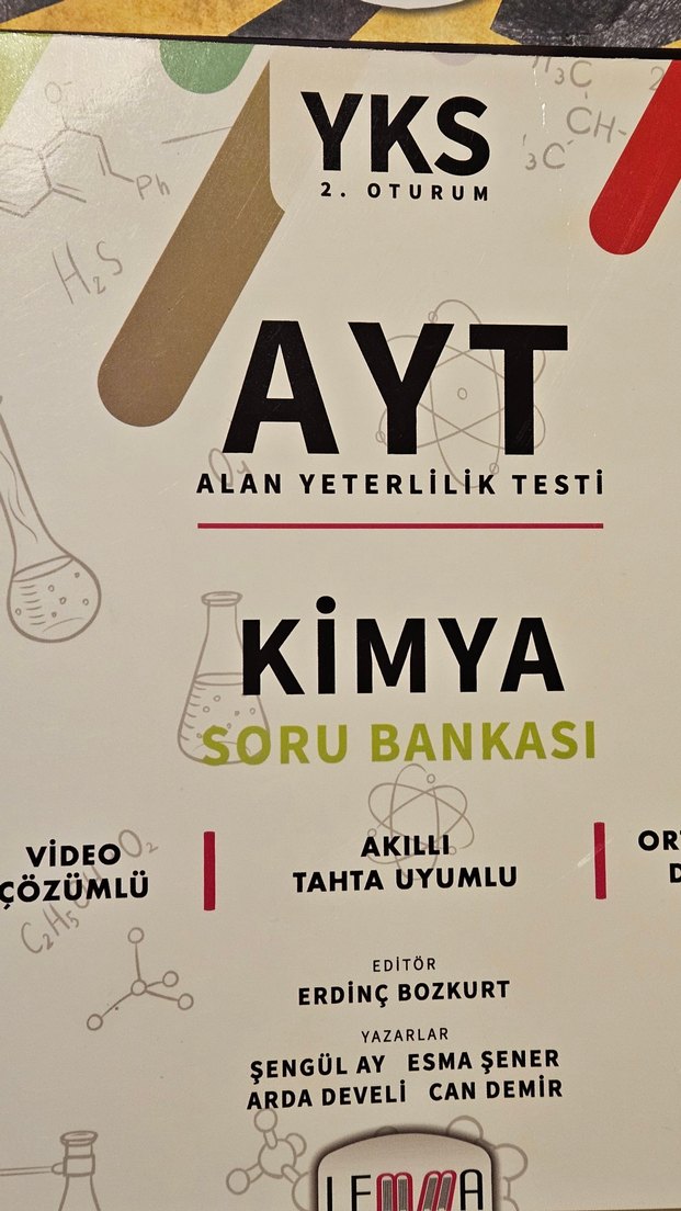 Tyt Ayt Fizik Kimya Biyoloji Set 8 kitap - Görsel 3