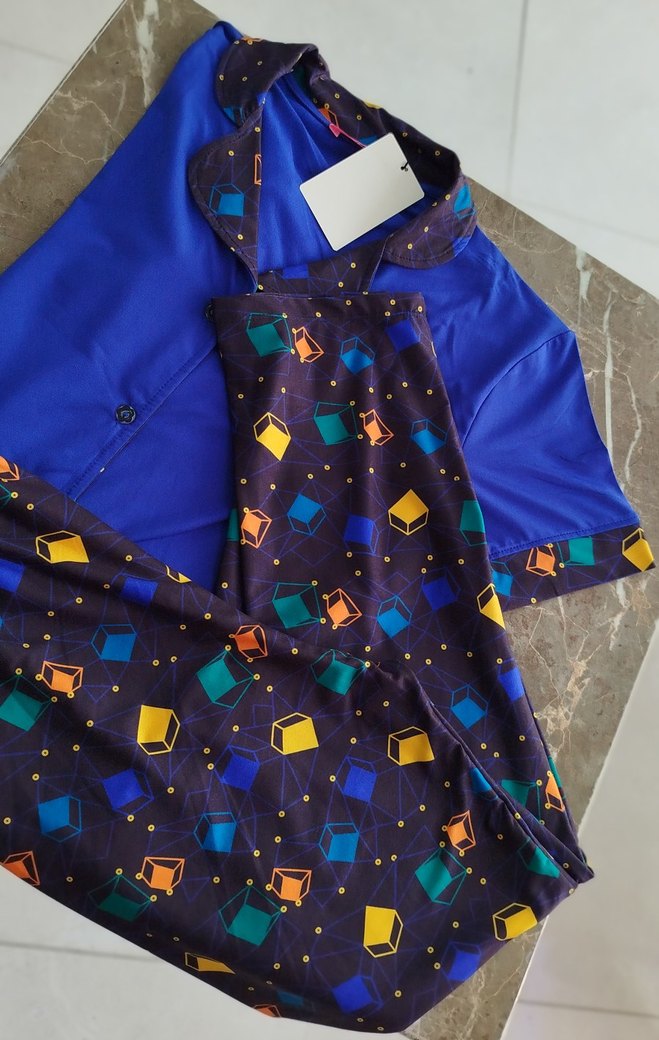 V Yaka Kısa Kollu Baskılı Kadın Pijama Takımı - Görsel 4