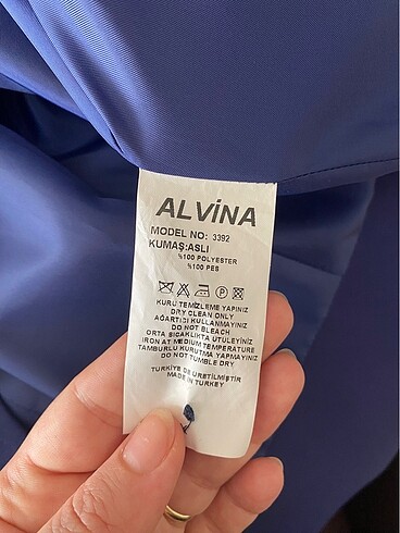 Alvina Lacivert Etek Ceket Tesettür Takım - Görsel 5