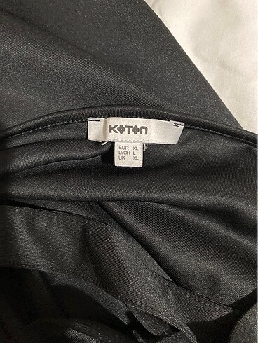 xl Beden Koton Sırt Dekolteli Siyah Kısa Elbise
