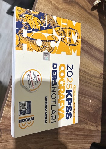 2025 KPSS Coğrafya Ders Notları - Bayram Meral