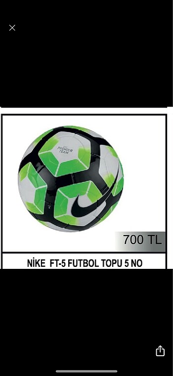 Nike SC2971-100 Premier Team Fıfa onaylı dikişli 5 no futbol top
