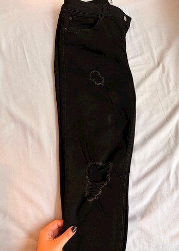 Koton Yırtık Detaylı Dar Paça Kot Pantolon - Görsel 5
