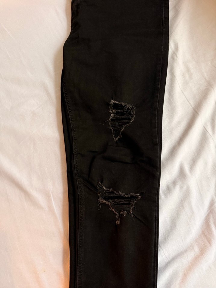 Koton Yırtık Detaylı Dar Paça Kot Pantolon - Görsel 4