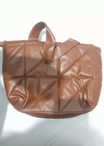 Mavi Yılan Desenli Zincir Detaylı Kadın Çanta - Görsel 3