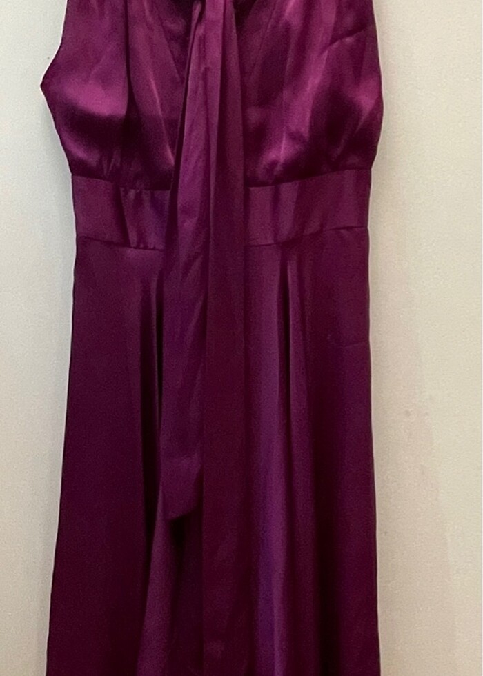 Gece elbisesi #abiye #şık elbise #saten elbise - Görsel 2