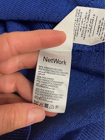 m Beden mavi Renk Network kadın Sweetshirt