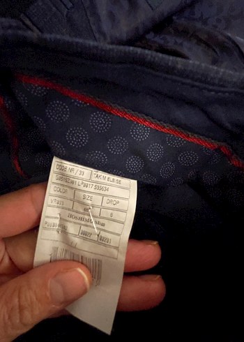 Cacharel marka ekose desenli erkek takım elbise - Görsel 7