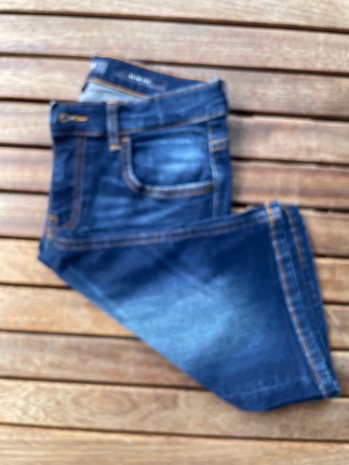 Erkek çocuk Lacivert Denim Kemerli Şort - Görsel 5