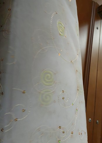 İşlemeli Beyaz Perde - Görsel 9