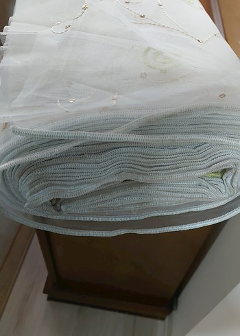 İşlemeli Beyaz Perde - Görsel 8