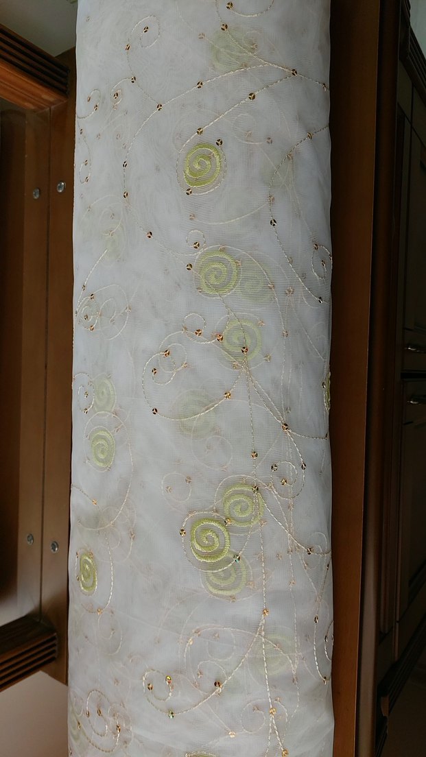 İşlemeli Beyaz Perde - Görsel 3