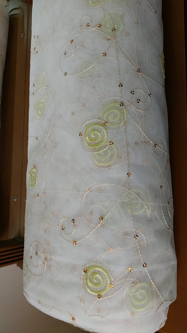 İşlemeli Beyaz Perde - Görsel 2