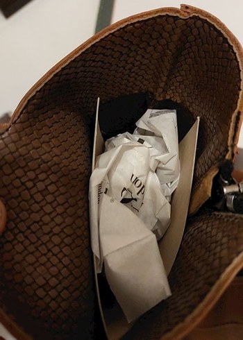 Kahverengi Deri Kadın Topuklu Bot - Görsel 5