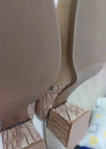 Bej Süet Tokalı Kadın Bot - Görsel 9