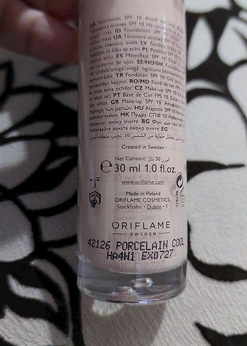 THE ONE Kırmızı Mat Fondöten SPF 30 - Görsel 5