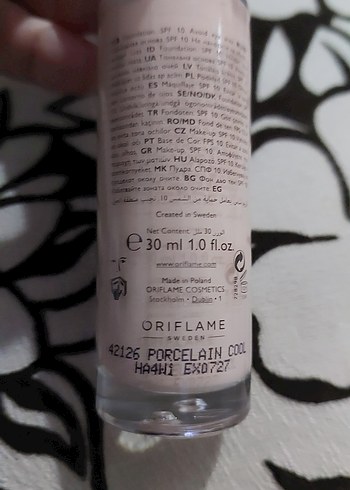 THE ONE Kırmızı Mat Fondöten SPF 30 - Görsel 7