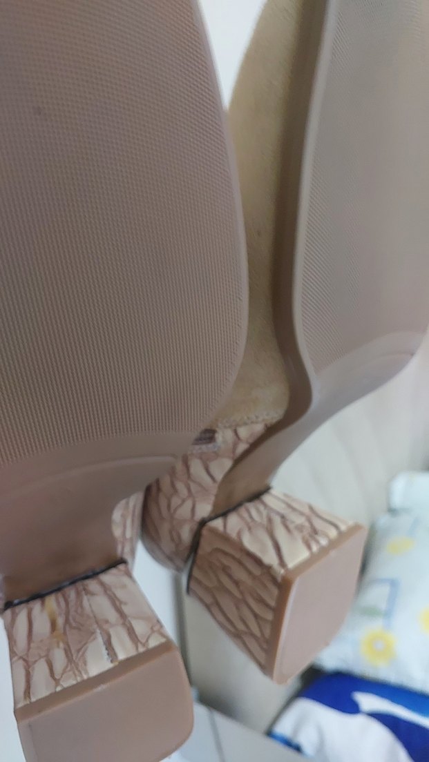 Bej Süet Kadın Dolgu Topuklu Bot - Görsel 3