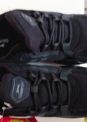 45 Beden siyah Renk Slazenger Siyah Desenli Erkek Spor Ayakkabı