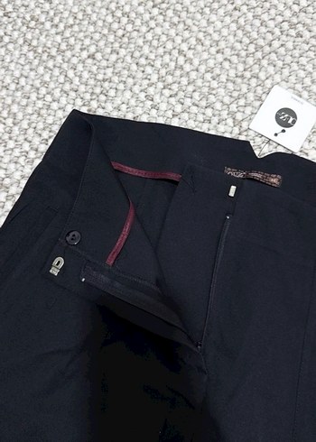 Kadın Siyah kumaş havuç pantolon - Görsel 3