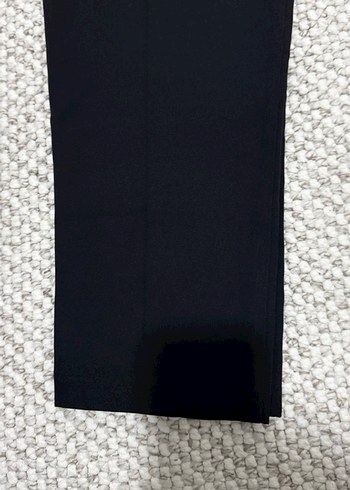 Kadın Siyah kumaş havuç pantolon - Görsel 5