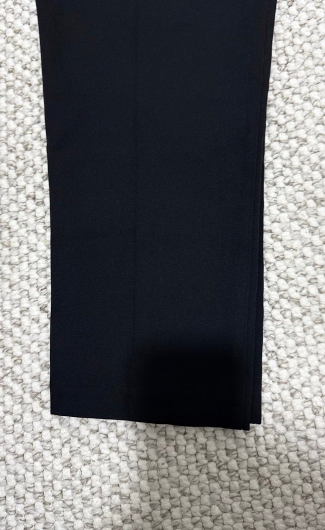 Kadın Siyah kumaş havuç pantolon - Görsel 5