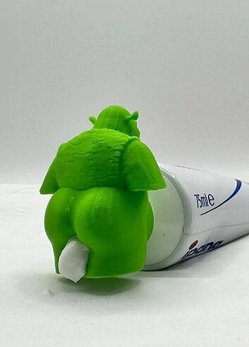 Shrek Diş Macunu Kapağı