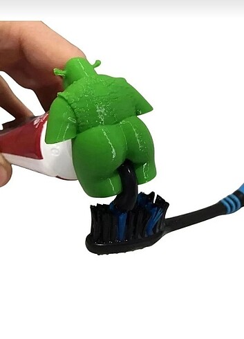 Shrek Diş Macunu Kapağı