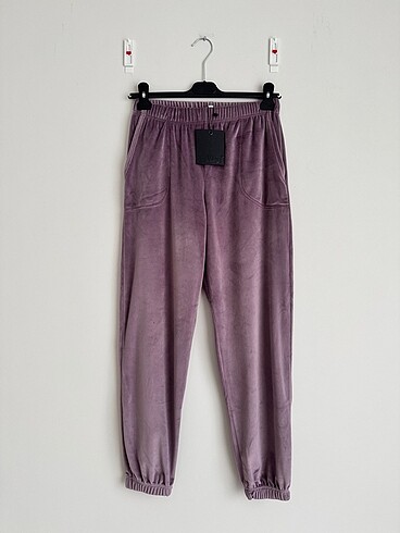 Twist Kadife Jogger Pantolon M Beden