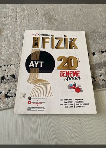 20'li AYT Fizik Deneme mikroorjinal
