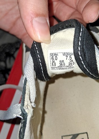 Orijinal Vans Yüksek Tabanlı Ayakkabı - Görsel 3