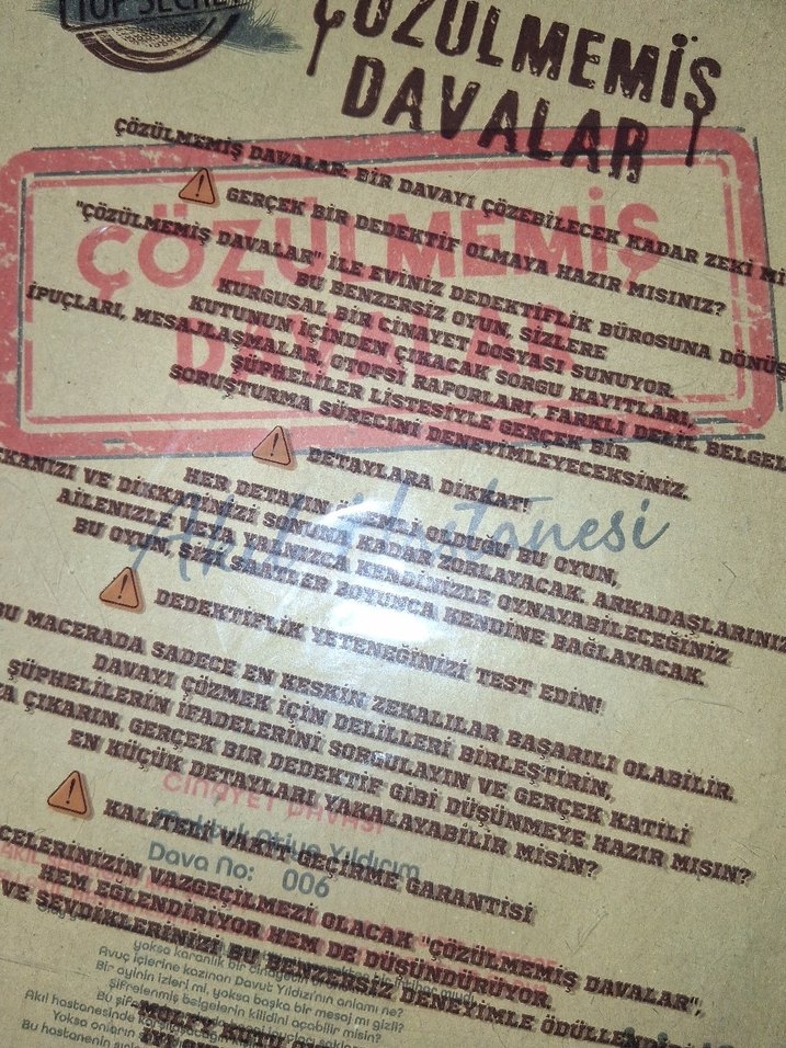 Çözülmemiş Davalar Kitabı - Görsel 2