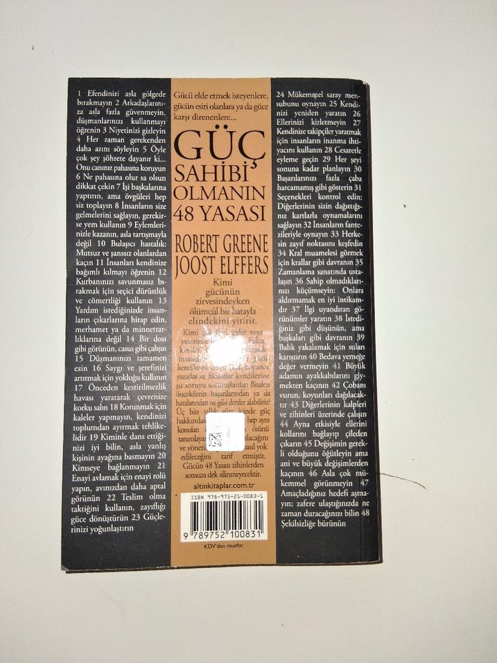 İktidar - Güç Sahibi Olmanın 48 Yasası - Görsel 3