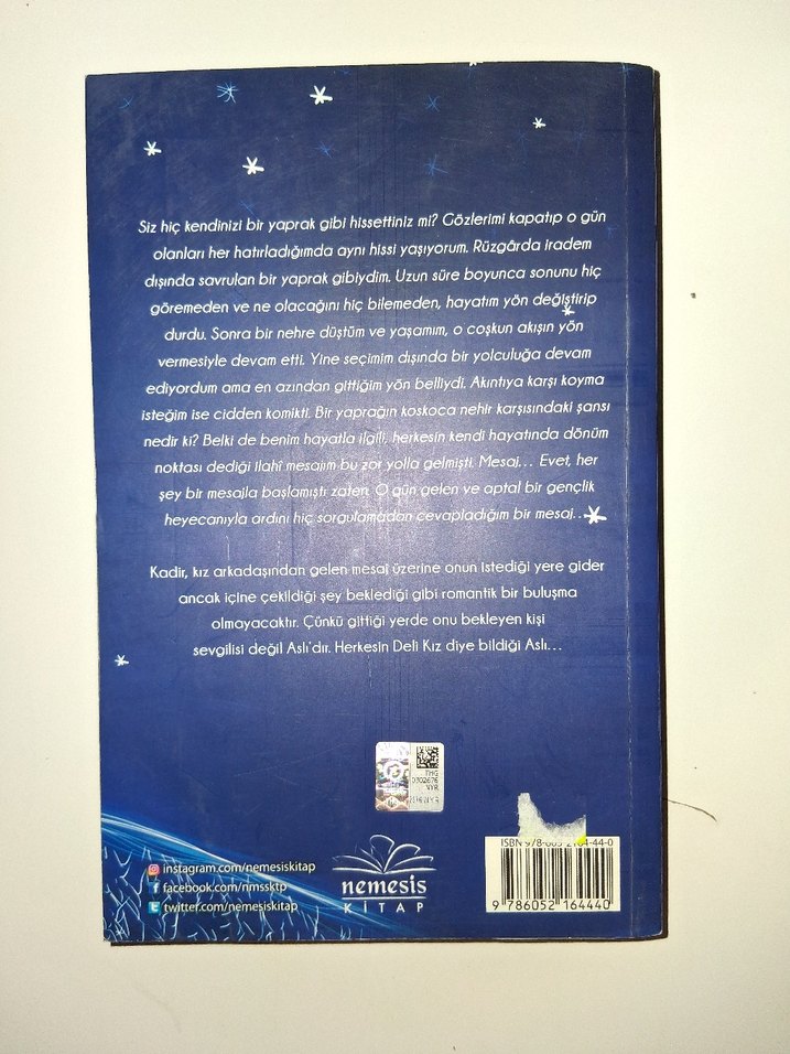 Deli Kız - Gülsen Kılıçaslan Ciltsiz - Görsel 3