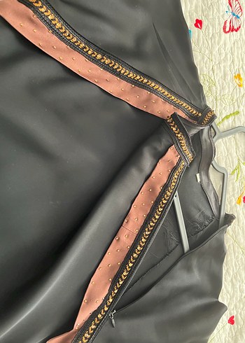 Siyah Kilis uzun elbise - Görsel 6