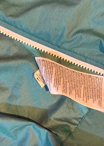 Nike Mavi Fermuarlı Kadın Yağmurluk - Görsel 6