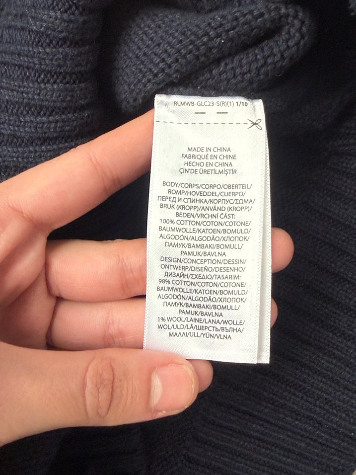 Ralp Lauren kazak - Görsel 3