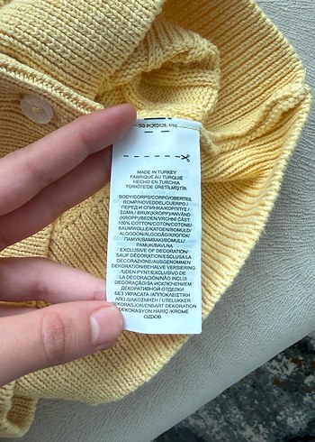 Ralp Lauren Sarı Örgü Kadın Hırka - Görsel 3