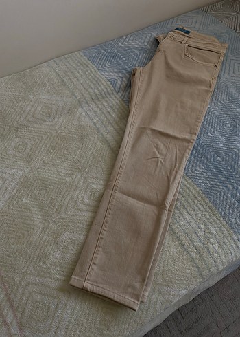 Pierre cardin erkek Bej Regular Fit Kot Pantolon
