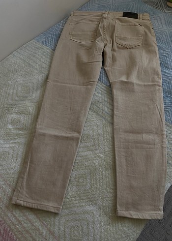Pierre Cardin Pierre cardin erkek Bej Regular Fit Kot Pantolon