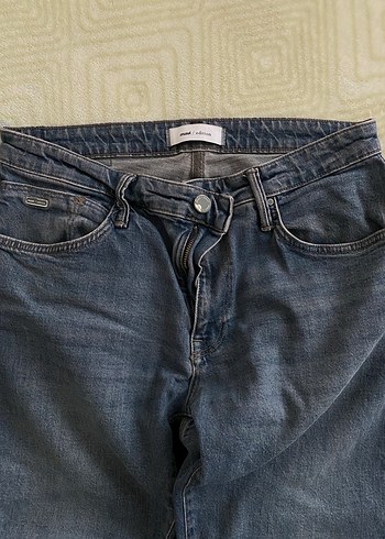 Erkek Gri-Mavi Kot Pantolon - Görsel 2