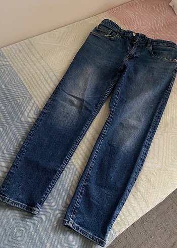 Mavi erkek Kot Pantolon - Görsel 3