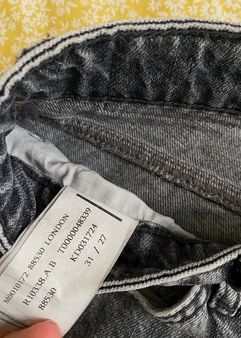 Gri erkek mavi marka Kot Pantolon - Görsel 5