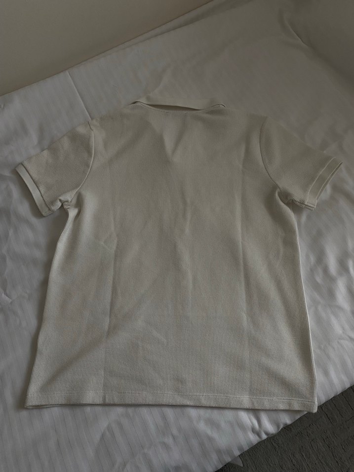 Altınyıldız Kısa Kollu Beyaz Triko Kazak - Görsel 3