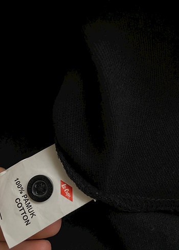 Lee coper Siyah pamuklu Erkek Polo Tişört - Görsel 4