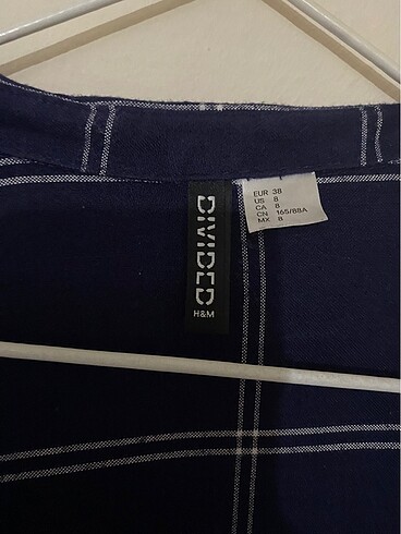 H&M Lacivert Gömlek