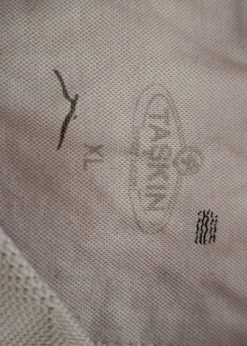 Gri Kısa Kollu Polo Tişört - Görsel 2